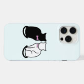 Chat noir et blanc (Verso Horizontal)