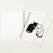 Chat noir et blanc (Devant avec enveloppe)