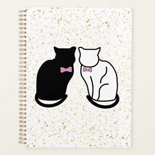 Chat noir et blanc (Devant)