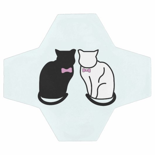 Chat noir et blanc (Plat)