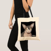 Chat noir et blanc du sac | Sphynx (Devant (produit))