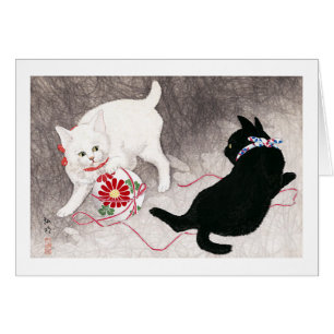 Chat noir et chat blanc, Takahashi Shotei