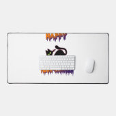 Chat Noir Halloween Citrouille Halloween (Clavier et souris)