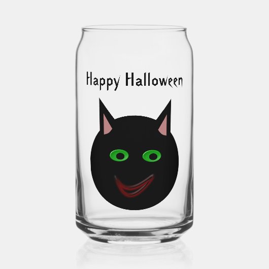Chat noir Halloween personnalisé (Recto)