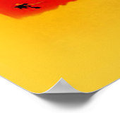 Chat Noir Happy Nieuwjaar Poster (Hoek)