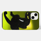 CHAT NOIR jaune (Verso Horizontal)