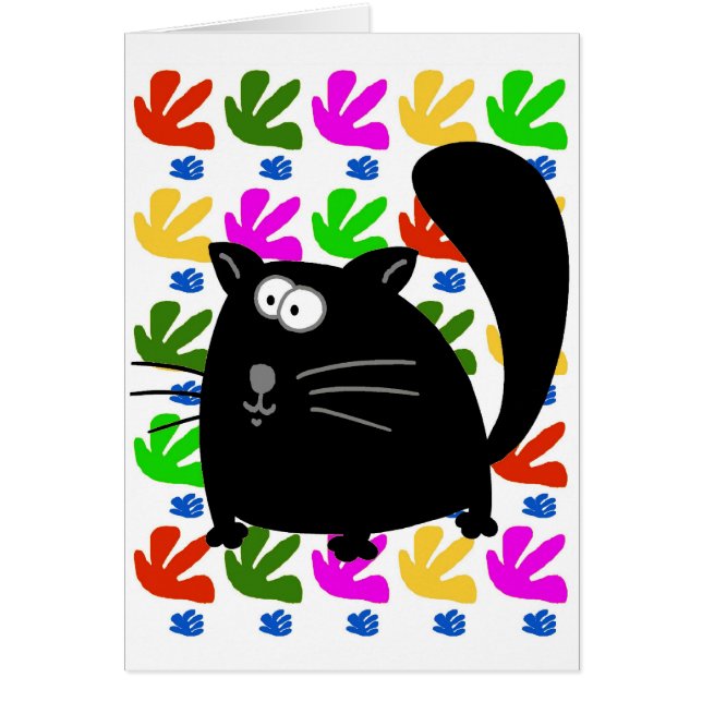 Chat noir Matisse (Devant)