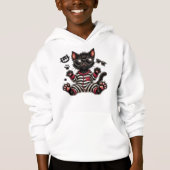 Chat noir mignon (Devant)