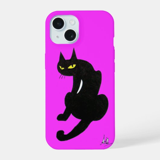 CHAT NOIR NINJA Rose Fuchsia (Verso)