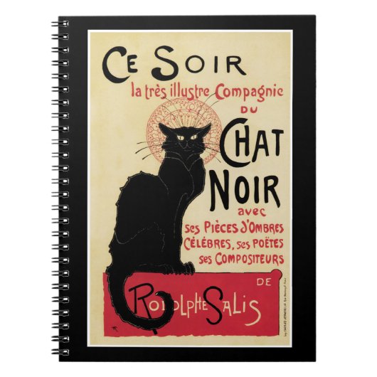 Chat Noir Notitieboek (Voorkant)