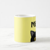 CHAT NOIR PEEKING MEOW CAFÉ MUGS (Centre)