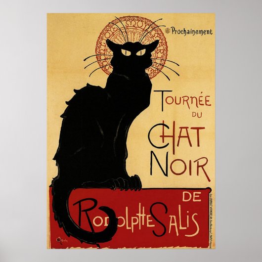 CHAT NOIR POSTER (Voorkant)