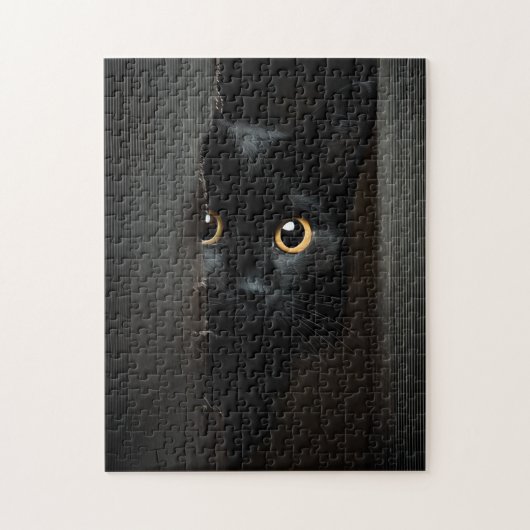 Chat noir Puzzle Très Difficile Impossible (Vertical)