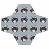 Chat noir, rayures (Plat)