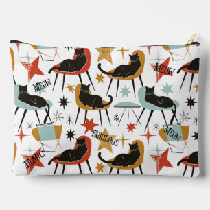 Chat Noir Retro Swanky dans Sac Accessoire Atomiqu