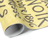 Chat Noir Steinlen Belle Epoque Art Cadeaupapier (Rol Hoek)