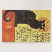 Chat Noir Steinlen Belle Epoque  Art Legpuzzel (Horizontaal)