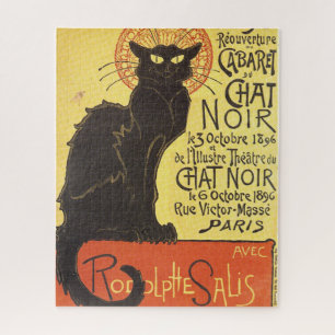 Chat Noir Steinlen Belle Epoque  Art Legpuzzel