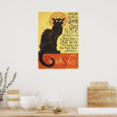 Chat Noir Steinlen Belle Epoque  Art Poster (Keuken)