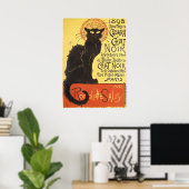Chat Noir Steinlen Belle Epoque  Art Poster (Thuiskantoor)