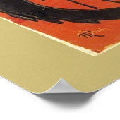 Chat Noir Steinlen Belle Epoque Art Poster (Hoek)