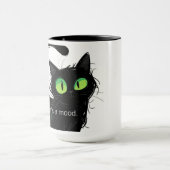 Chat noir "That's a Mood" Mug en céramique (Centre)
