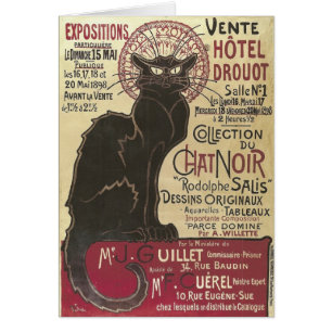  Chat Noir, Vente Hôtel Drouot Steinlen