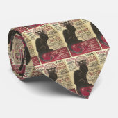  Chat Noir, Vente Hôtel Drouot Steinlen Stropdas (Opgerold)