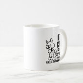 Chat non gâté Mug drôle (Devant droit)