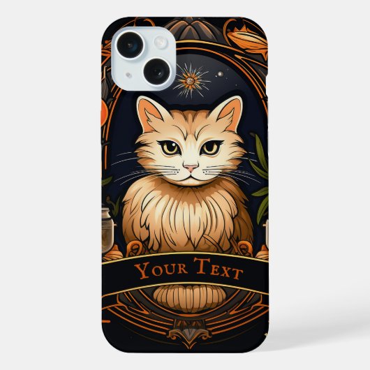 Chat orange (Verso)