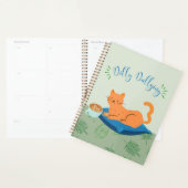 Chat orange paresseux (Devant avec enveloppe)