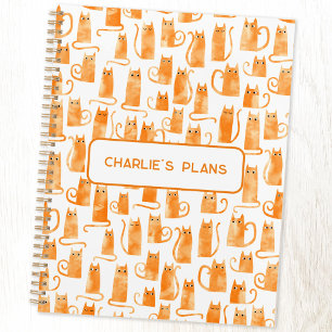 Chat orange personnalisé