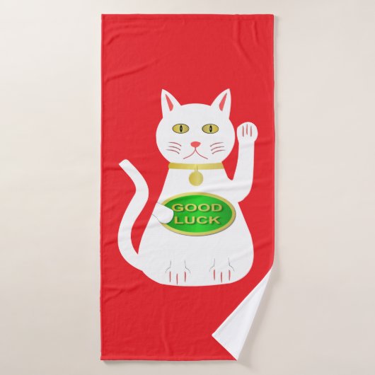 Chat Oriental Lucky (Serviette de bain)