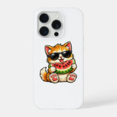 Chat pastèque cool (Verso)