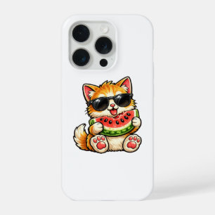 Chat pastèque cool