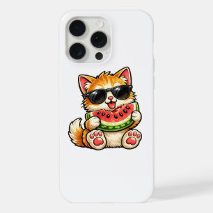 Chat pastèque cool