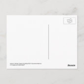 Chat Patriotique Tuxedo | Carte postale 4 juillet (Dos)