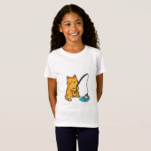 Chat Pêcheur - T-Shirt (Devant entier)