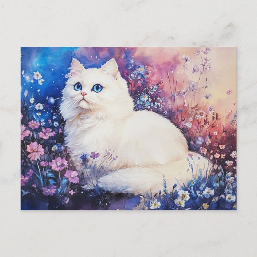 Chat persan - Carte postale (Devant)
