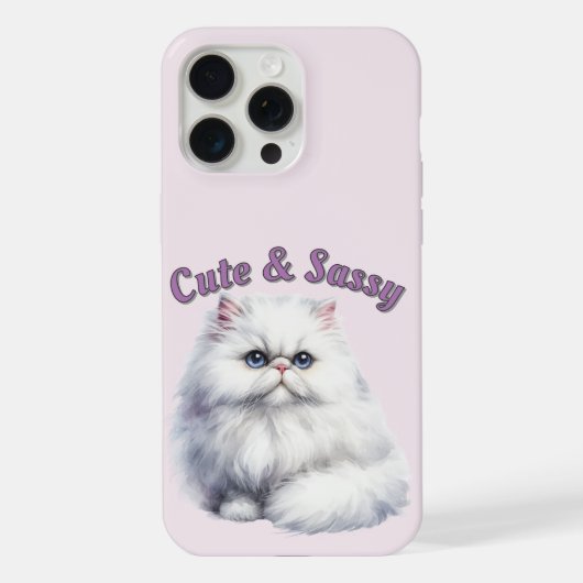 Chat persan mignon et sassy (Verso)