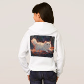 Chat Persan sur un Tapis Volant (Dos entier)