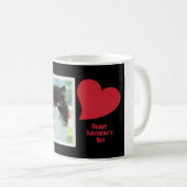 Chat perse Valentine Mug (Devant droit)
