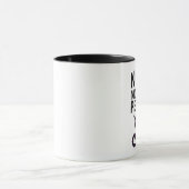 CHAT PERSONNE DU MATIN MUG FUN DRINK COFFEE (Centre)