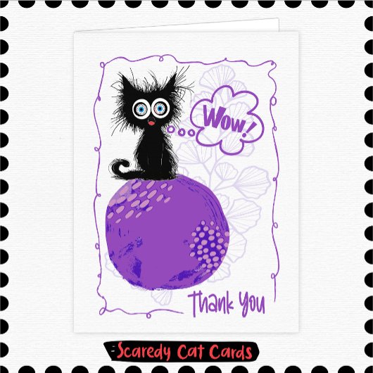 Chat Peureux Merci