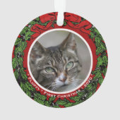 Chat Photo personnalisée Nom Première couronne de  (dos)