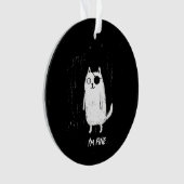 Chat Pirate – Art Minimal et Drôle de Chat (devant)