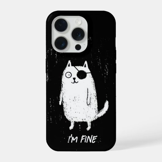 Chat Pirate – Art Minimal et Drôle de Chat (Verso)