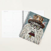 Chat portant casquette et lunettes (Devant avec enveloppe)