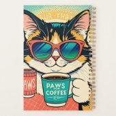 Chat portant des lunettes de soleil surdimensionné (Dos)