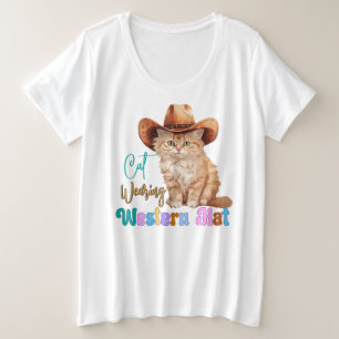 Chat portant un Casquette occidental-85246